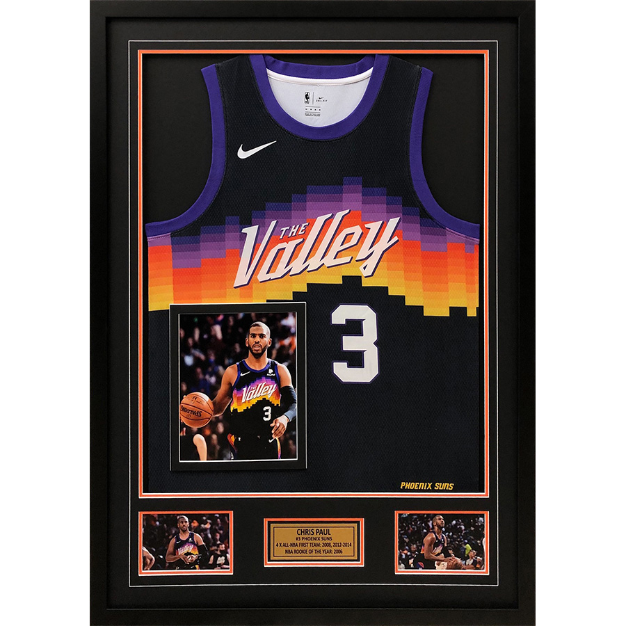 chris paul signed jersey